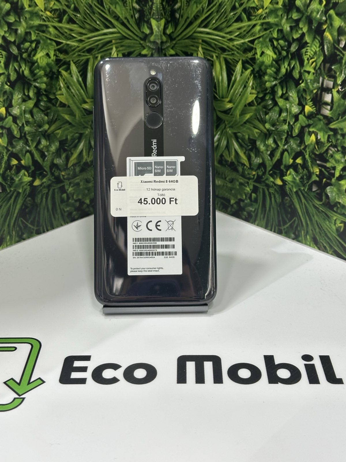 Xiaomi Redmi 8 Kártyafüggetlen 64 GB, 12 hó garancia