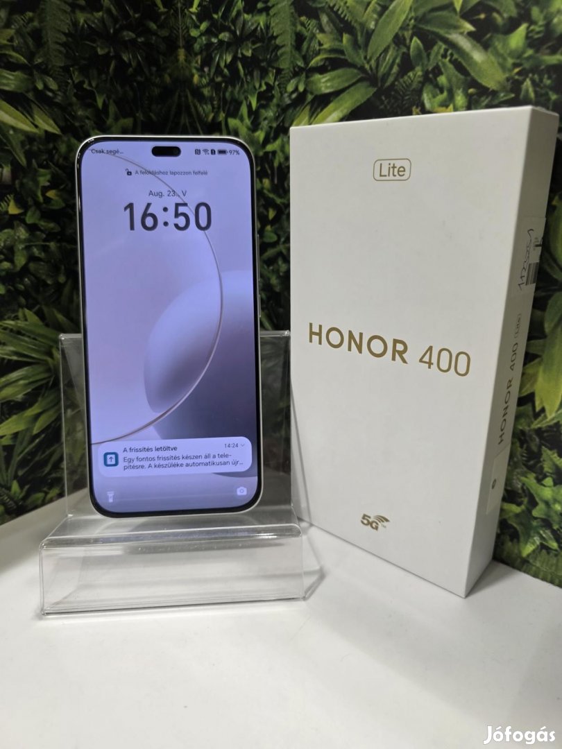 Honor 400 Lite Kártyafüggetlen 256 GB, 12 hó garancia