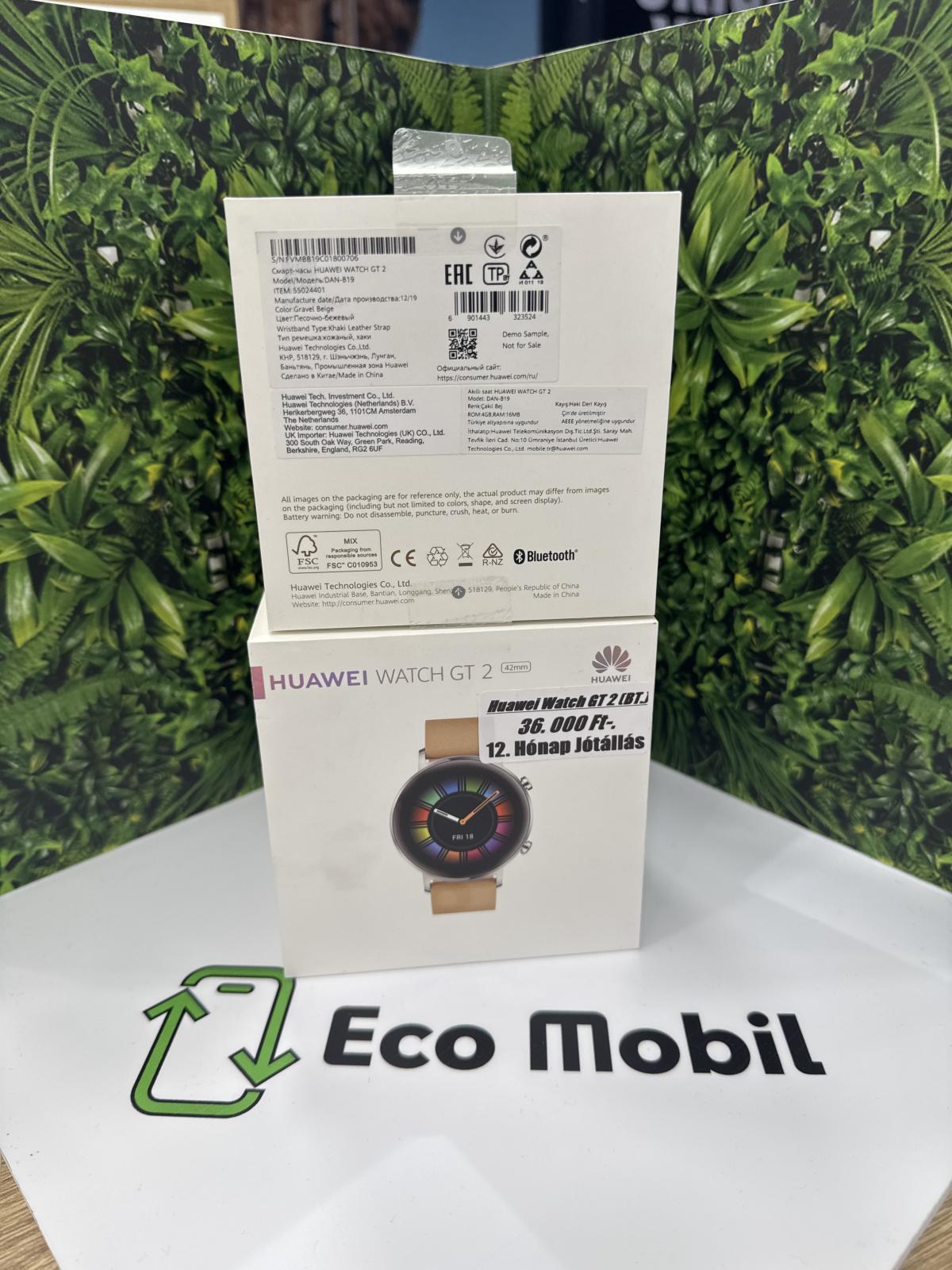Huawei Watch GT2 42mm Kártyafüggetlen, 12 hó garancia