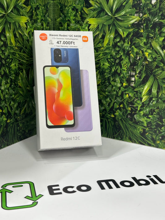 Xiaomi Redmi 12C Kártyafüggetlen 64 GB, 12 hó garancia