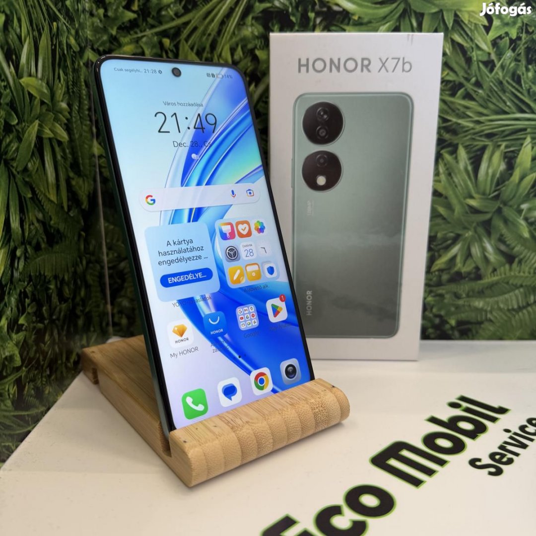 Honor X7b Kártyafüggetlen 128 GB, 12 hó garancia