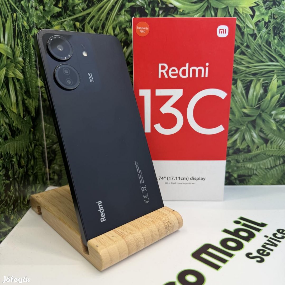 Xiaomi Redmi 13C Kártyafüggetlen 128 GB, 12 hó garancia