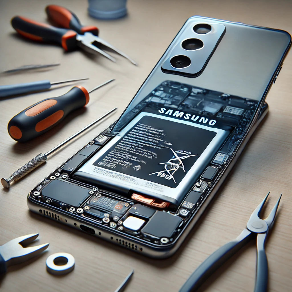 Samsung Galaxy S24 Plus battery replacement with factory parts - within 1 hour